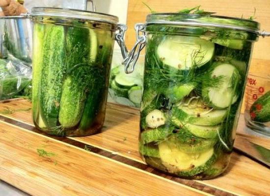 pickles agurker for vinter oppskrifter sprø